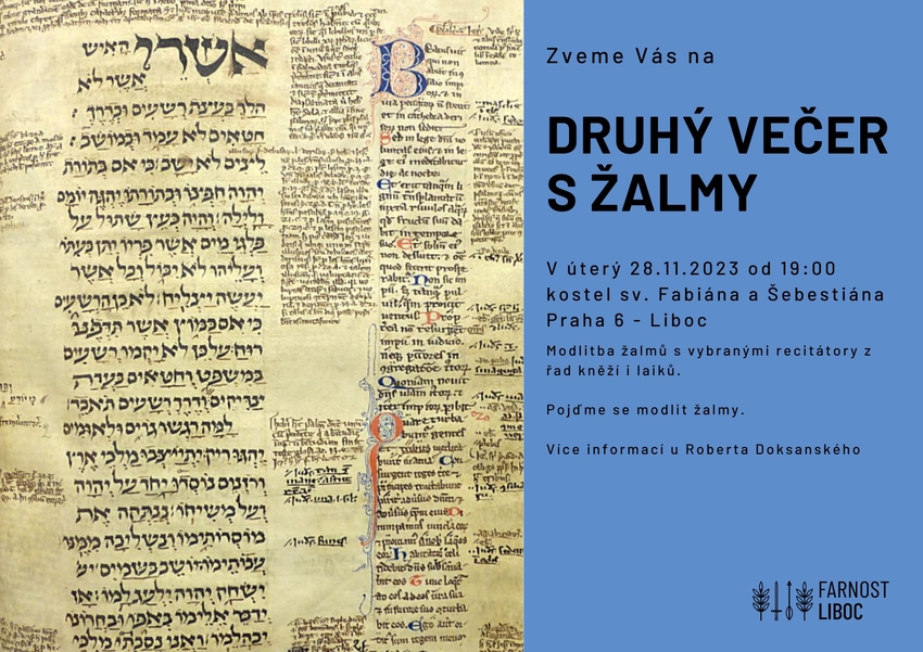 2. Večer s žalmy 2023