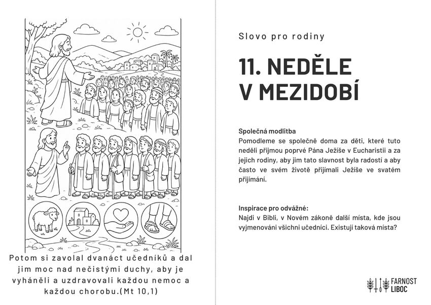 11. neděle v mezidobí 2026 A